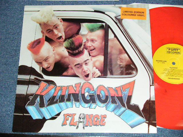 画像1: KLINGONZ - FLANGE( Ex+++/MINT-) /  1991 UK ENGLAND ORIGINAL "ORANGE  WAX Vinyl" Used  LP 