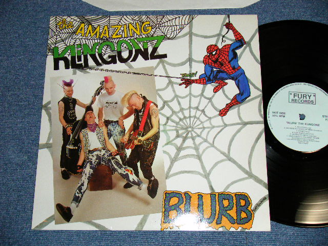 画像1: KLINGONZ - BLURB : The AMAZING KLINGONZ  ( Ex+++/MINT-) /  1990 UK ENGLAND ORIGINAL Used  LP 
