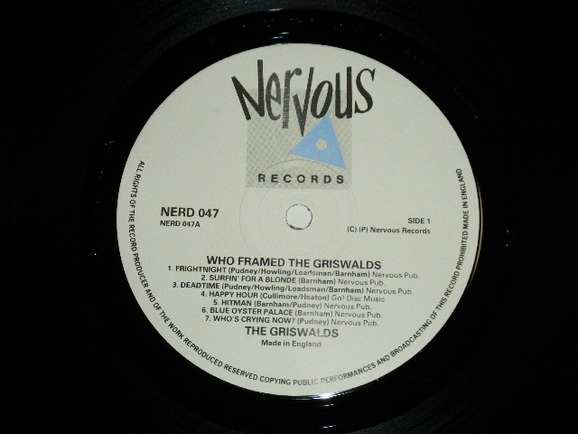 画像: The GRISWALDS - WHO FRAMED THE GRISWALDS? ( MINT-/MINT- ) /  UK ENGLAND ORIGINAL Used LP 