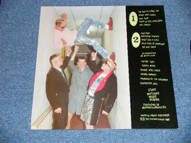 画像: The KREWMEN - THE ADVENTURES OF THE KREWMEN   ( Ex+++/MINT-) /  1986 EUROPE ORIGINAL Used  LP 