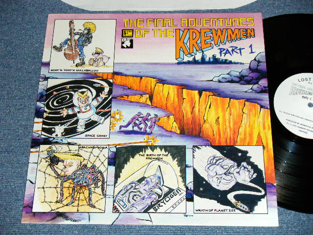 画像1: The KREWMEN - THE ADVENTURES OF THE KREWMEN  Part 1 ( Ex+++/MINT-) /  1991 EUROPE ORIGINAL Used  LP 