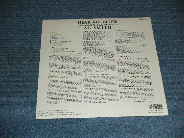 画像: AL SMITH - HEAR MY BLUES / US Reissue Sealed LP 