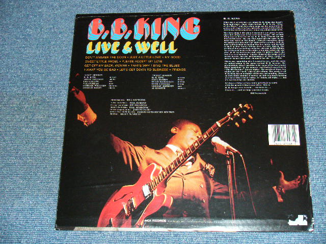 画像: B.B.KING B.B. KING - LIVE & WELL / 1980 US REISSUE Brand New SEALED LP DEAD STOCK!!!! 