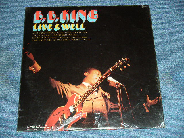 画像: B.B.KING B.B. KING - LIVE & WELL / 1969 US ORIGINAL Brand New SEALED LP DEAD STOCK!!!! 