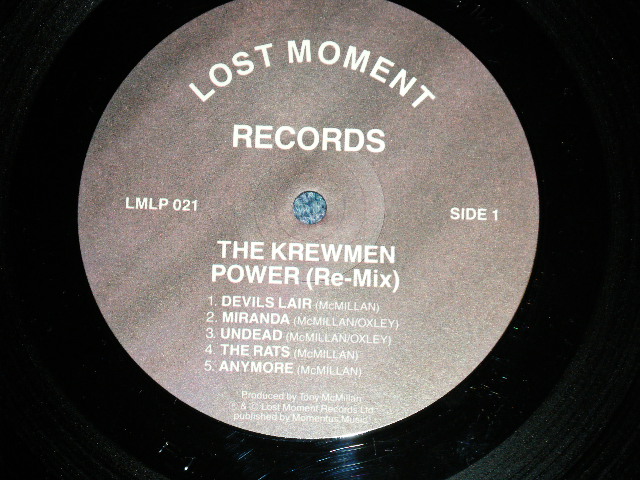 画像: The KREWMEN - POWER   ( Ex+++/MINT-) /  1990 EUROPE ORIGINAL Used  LP 