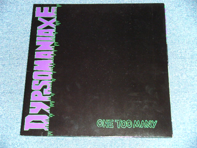 画像: DYPSUMANIAXE ( GIRL PSYCHOBILLY ) - ONE TOO MANY  / 1992 GERMAN GERMANY  ORIGINAL "GREEN MARBLE WAX Vinyl ) Used LP 