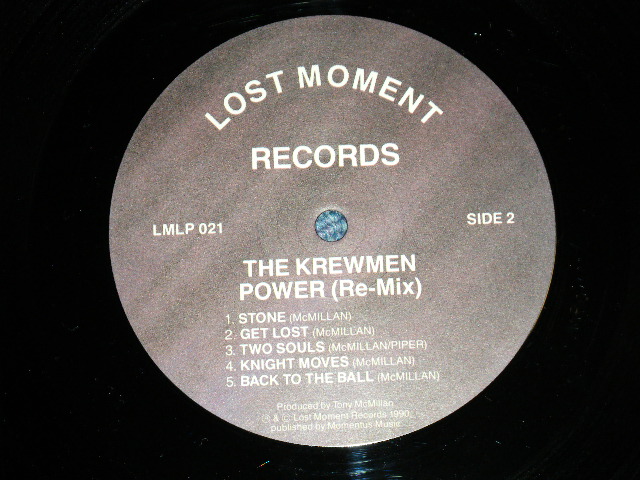 画像: The KREWMEN - POWER   ( Ex+++/MINT-) /  1990 EUROPE ORIGINAL Used  LP 