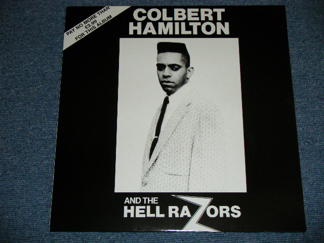 画像: COLBERT HAMILTON and The HELL RAZORS - COLBERT HAMILTON and The HELL RAZORS ( With POSTER!!: MINT- /MINT-) /  1984 UK ENGLAND  ORIGINAL  Used  LP 