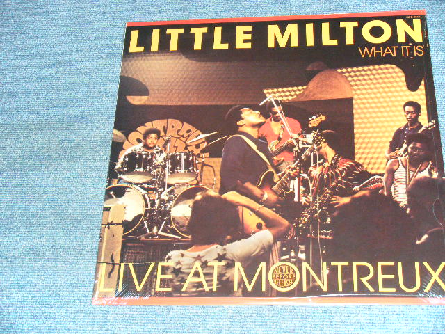 画像1: LITTLE MILTON - WHTA IT IS : LIVE AT MONTREUX  (SEALED) / 1989 US AMERICA ORIGINAL "BRAND NEW SEALED" LP 