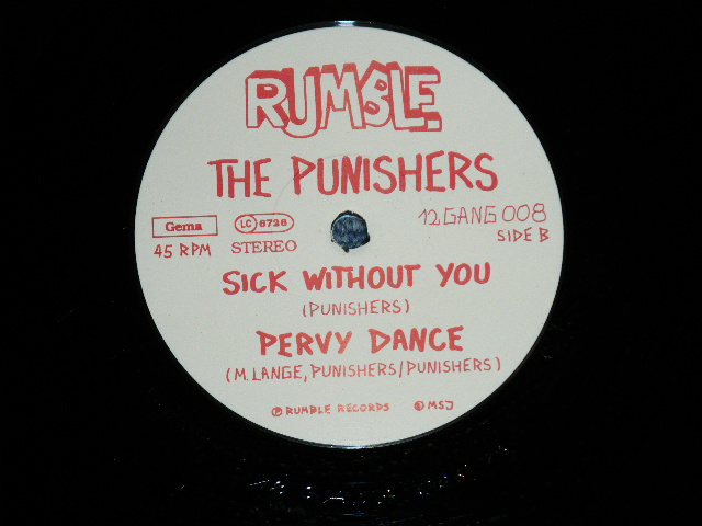 画像: PUCISHERS - PUNISHERS  ( MINT-/MINT- ) / GERMAN GERMANY ORIGINAL  Used 12" 