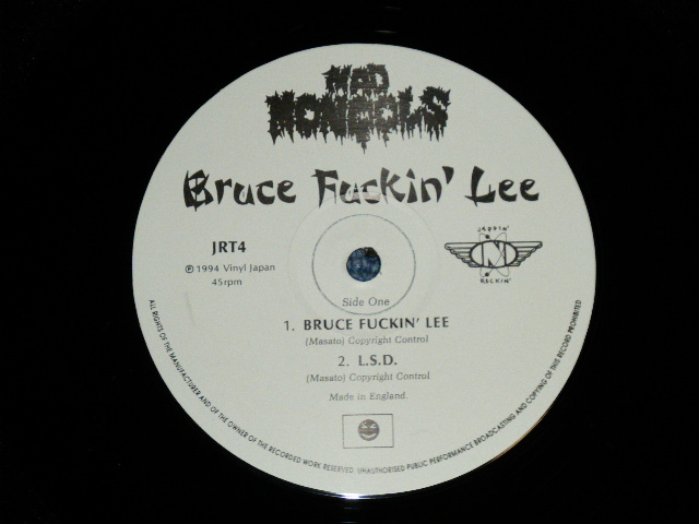 画像: MAD MONGOLS ( Japanese Psychobilly ) - BRUCE FUCKIN' LEE  ( 4 TRracks EP : MNT-/MINT- )   /  1994 UK & FRANCE Press  ORIGINAL Used  12" EP 