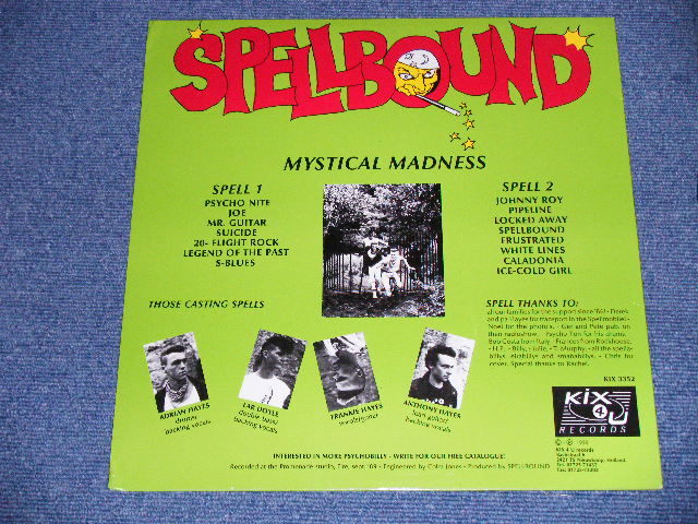画像: SPELLBOUND - MYSTICAL MADNES ( MINT-/MINT- ) / 1990 HOLLAND ORIGINAL  Used  LP
