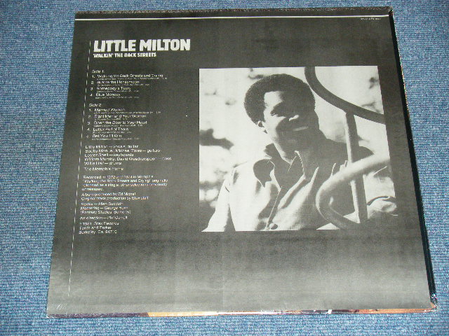 画像: LITTLE MILTON - WALKIN' THE BACK STREETS / US Reissue Sealed LP 