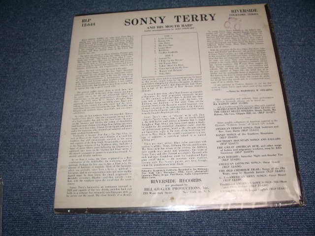 画像: SONNY TERRY AND HIS MOUTH-HARP / 196? US ORIGINAL Used LP 