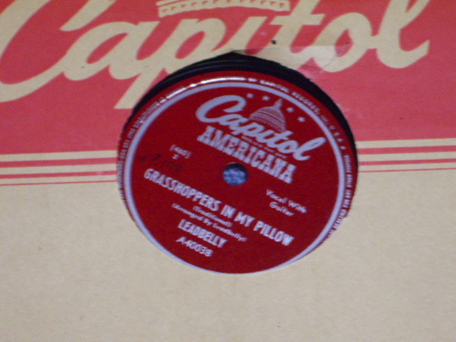 画像: LEADBELLY - SWEET MARY BLUES / 1950s US ORIGINAL 78rpm SP 