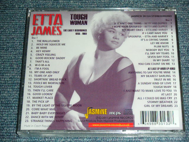 画像: ETTA JAMES - TOUGH WOMAN THE EARLY RECORDINGS 1955-1960 / 2011 UK CZECH REPUBLIC Brand New SEALED 2CD  