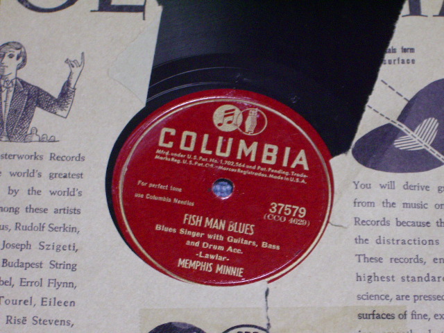 画像: MEMPHIS MINNUE - LEARNMEAT WON'T FRY / 1940s US ORIGINAL 78rpm SP 