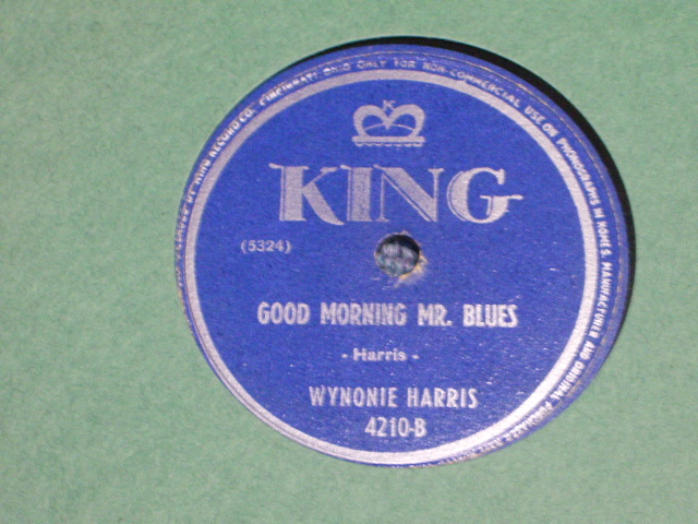 画像: WYNONIE HARRIS - GOOD ROCKIN' TONIGHT / 1948 US ORIGINAL 78rpm SP 