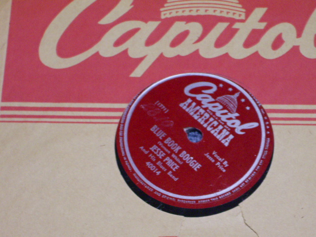 画像: JESSE PRICE - THAT'S THE WAY SHE FEELS /1950s US ORIGINAL 78rpm SP 