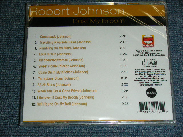 画像: ROBERT JOHNSON - DUST MY BROOM / 2006 HOLLAND Brand New SEALED CD  