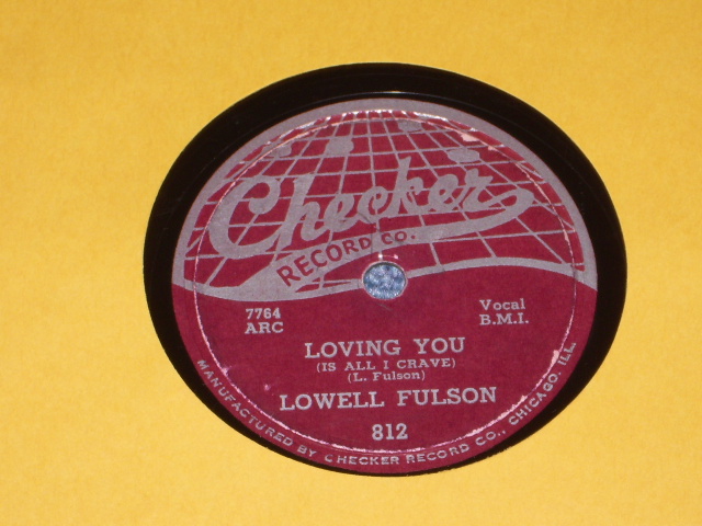 画像: LOWELL FULSON - CHECK YOURSELF / 1955 US ORIGINAL 78rpm SP 