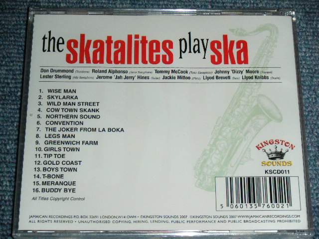 画像: THE SKATALITES - PLAY SKA / 2007 UK Brand New SEALED CD  