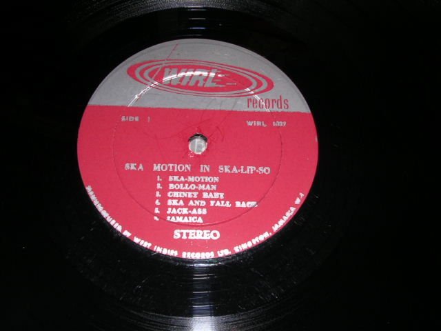 画像: THE HILTONAIRES - SKA-MOTION IN SKA-LIP-SO / JAMAICA Original LP  