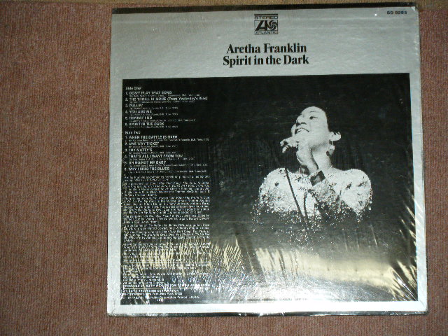画像: ARETHA FRANKLIN - SPIRIT IN THE DARK / 1970 US ORIGINAL Used LP 
