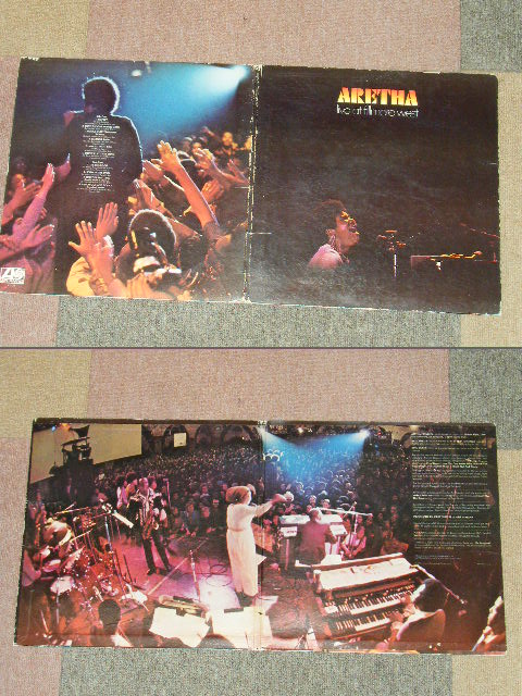 画像: ARETHA FRANKLIN ( With KING CURTIS, RAY CHARLES ) - LIVE AT FILLMORE WEST / 1971 US ORIGINAL Used LP 