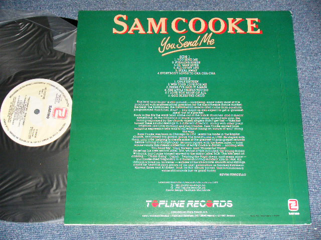 画像: SAM COOKE - YOU SEND ME ( BRAND NEW ) / 1987 SPAIN SPANISH Press Brand New LP 
