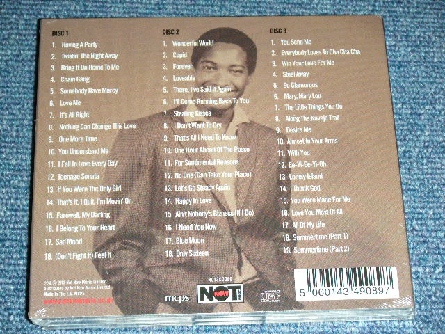 画像: SAM COOKE - THE SINGLES COLLECTION / 2013 EUROPE Brand New SEALED 3-CD's SET 