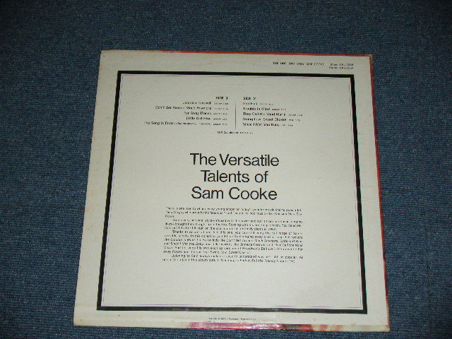 画像: SAM COOKE - THE ONE AND ONLY ( Ex++/Ex+++ ) / 1968 US America ORIGINAL Used LP 