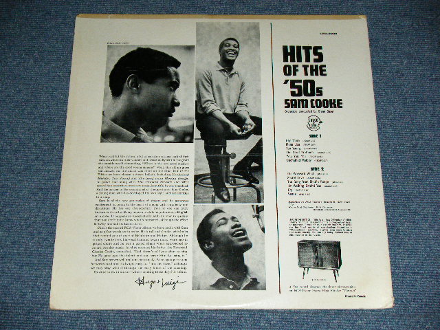 画像: SAM COOKE - HITS OF 50's ( Ex++/Ex+++ ) / 1960 US America ORIGINAL MONO Used LP 