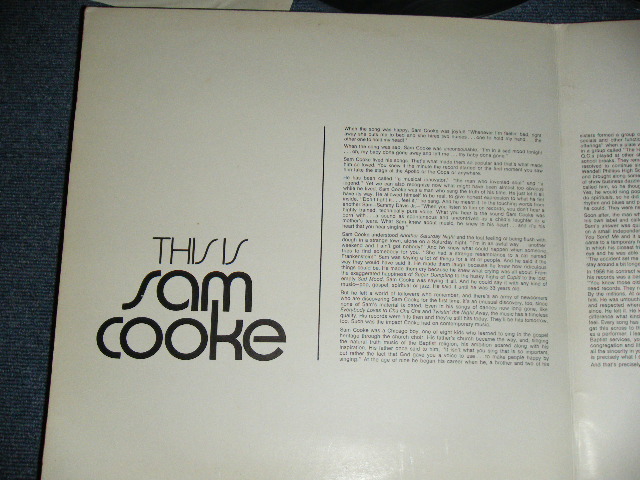 画像: SAM COOKE - THIS IS SAM COOKE ( Ex++/Ex+++ ) / 1970 WEST-GERMANY GERMAN Used 2-LP's  