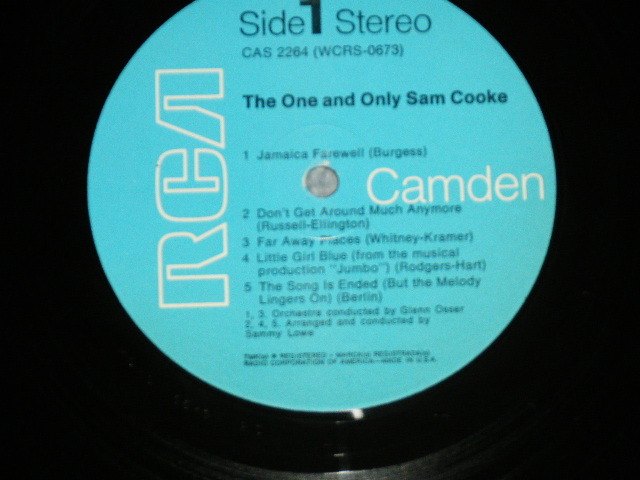 画像: SAM COOKE - THE ONE AND ONLY ( Ex++/Ex+++ ) / 1968 US America ORIGINAL Used LP 