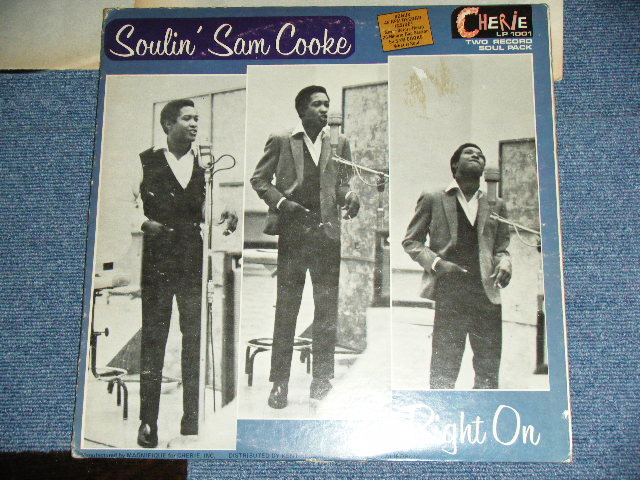 画像: SAM COOKE - SOULIN' SAM COOKE RIGHT ON ( VG+++/MINT- ) / 19?? US AMERICA ORIGINAL Used 2-LP's  