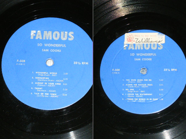 画像: SAM COOKE - SO WONDERFUL / 1969 US ORIGINAL MONO Used LP  