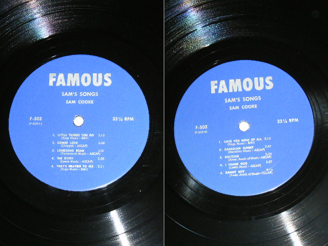 画像: SAM COOKE - SAM'S SONGS (Ex/Ex++ EDSP)  / 1969 US ORIGINAL MONO Used LP  