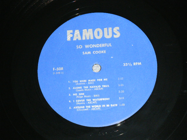 画像: SAM COOKE - SO WONDERFUL ( Ex/Ex+++ ) / 1969 US ORIGINAL MONO Used LP 