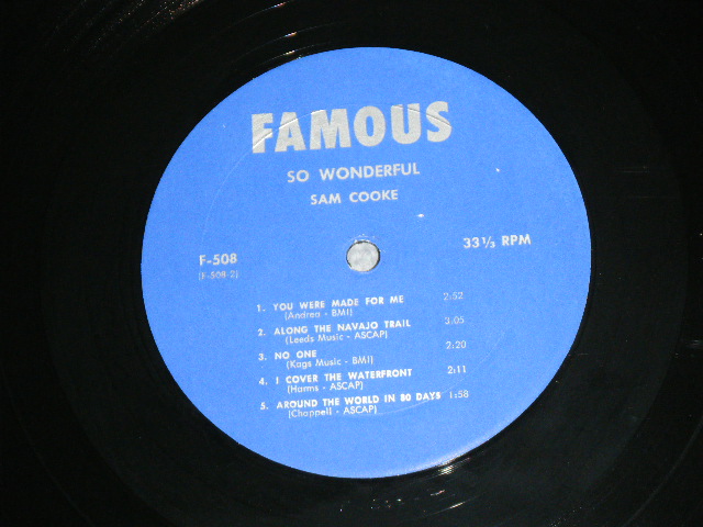 画像: SAM COOKE - SO WONDERFUL ( Ex/Ex+++ ) / 1969 US ORIGINAL MONO Used LP 