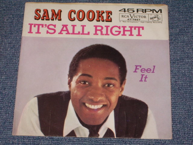 画像: SAM COOKE - FEEL IT / 1961 US ORIGINAL 7"SINGLE With PICTURE SLEEVE  