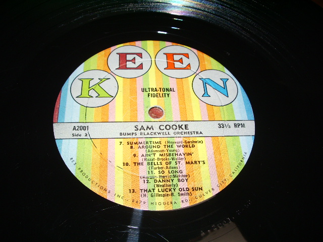 画像: SAM COOKE - SAM COOKE ( Debut Album ) / 1958 US ORIGINAL MONO LP  