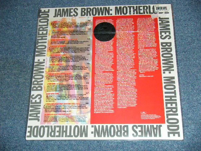 画像: JAMES BROWN - MOTHERLODE ( 2 LP's & 180 gram Version ) / 2001 UK ORIGINAL 180 Gram Heavy Weight BRAND NEW SEALED 2LP 