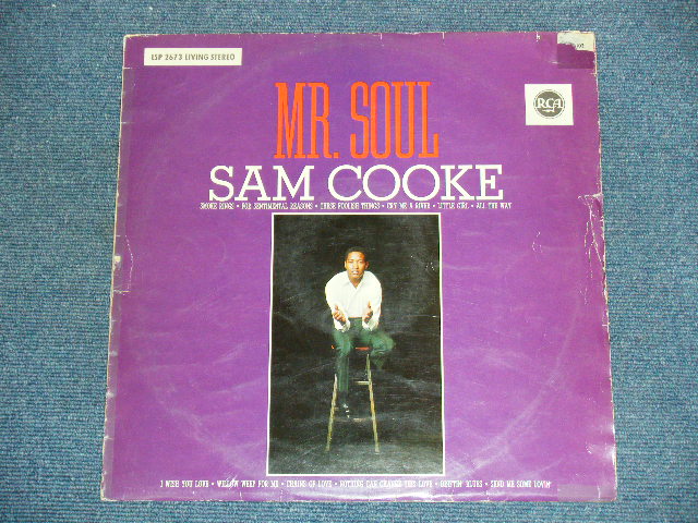 画像1: SAM COOKE - MR. SOUL / 1963 WEST-GERMANY ORIGINAL STEREO LP  