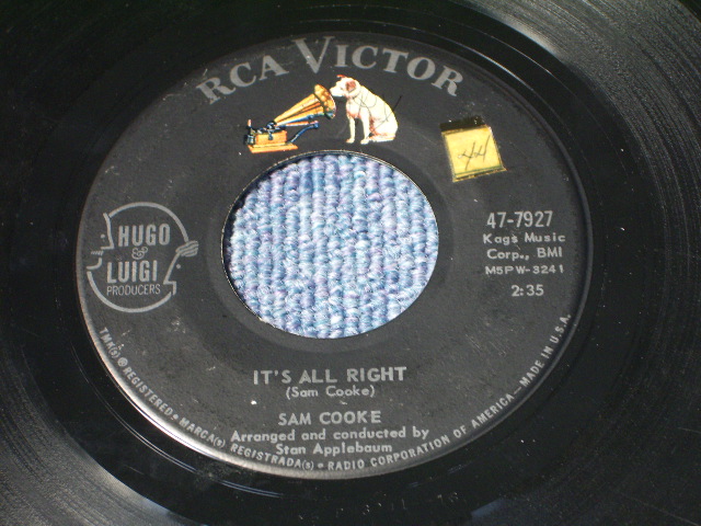 画像: SAM COOKE - FEEL IT / 1961 US ORIGINAL 7"SINGLE  