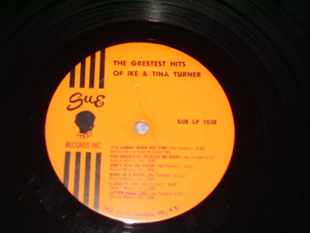 画像: IKE & TINA TURNER - THE GREATEST HITS OF / 1965 US ORIGINAL Mono LP  