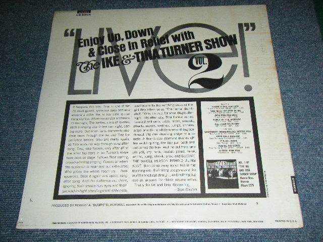 画像: IKE & TINA TURNER - THE IKE & TINA TURNER SHOW / 1966 US ORIGINAL STEREO Brand New Sealed LP 