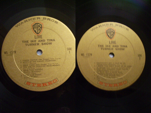 画像: IKE & TINA  TURNER - THE IKE & TINA  TURNER REVUE SHOW LIVE (Ex+/Ex+++)  / 1965 US AMERICA ORIGINAL STEREO Used LP  