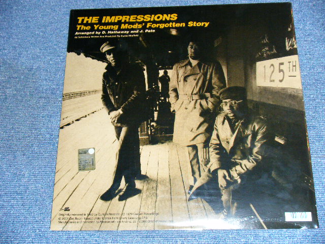 画像: IMPRESSIONS ( CURTIS MAYFIELD ) - THE YOUNG MODS' FORGOTTEN STORY / ITALY Reissue 180 Gram Heavy Weight BRAND NEW SEALED LP 