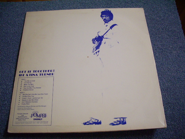 画像: IKE & TINA TURNER - GET IT TOGETHER / 1969 US ORIGINAL LP  